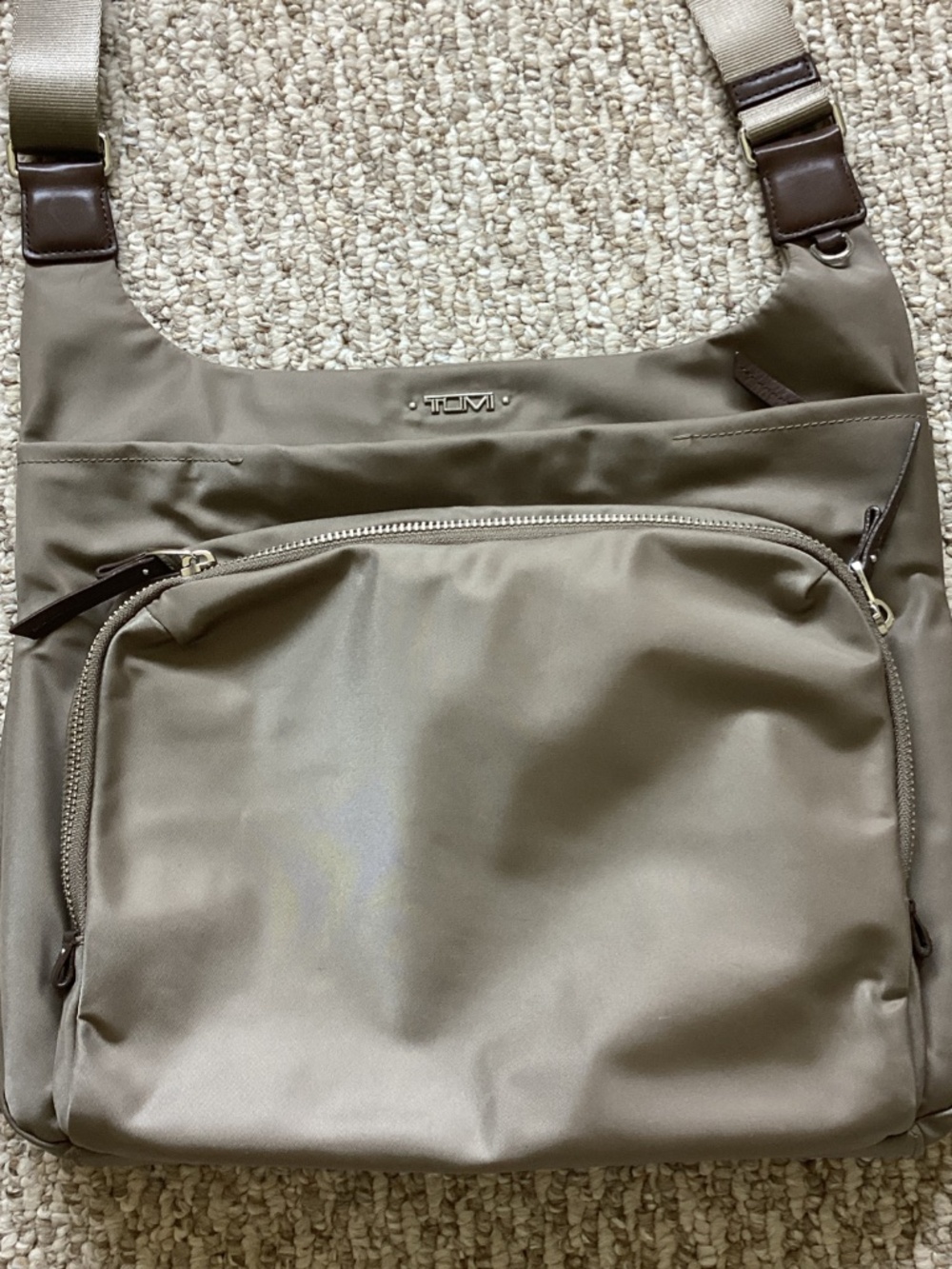 Tumi Voyager Crossbody Mink/Taupe